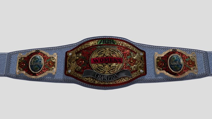 AGW - Womens Champion Belt – Free 3D Model STL