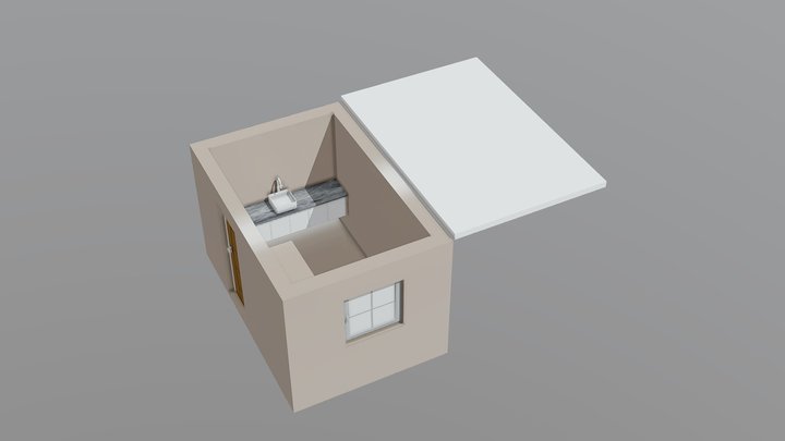 Bathroom_VR_Sample 3D Model