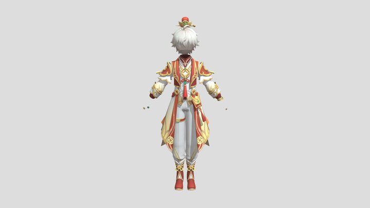 Morning's Dawn and Dew - Manekin 3D Model