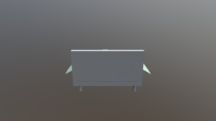 Bed Animation 3D Model