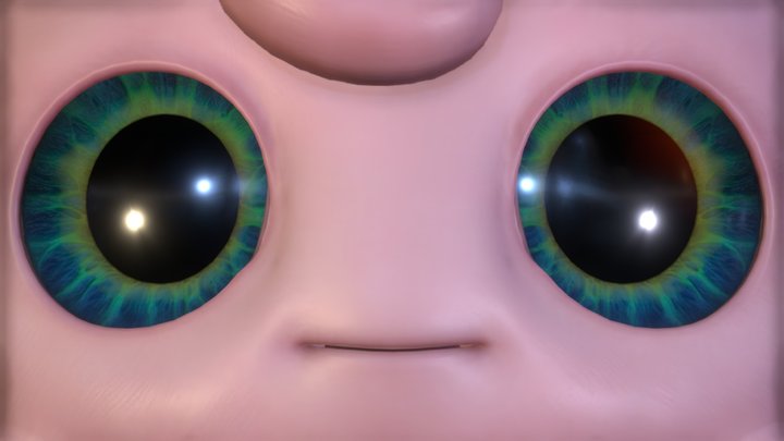 Jigglypuff 3D Model