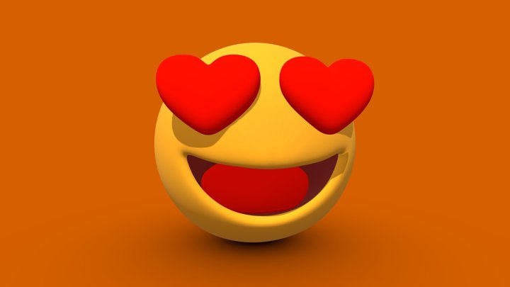 3 emoji without anim 3D Model