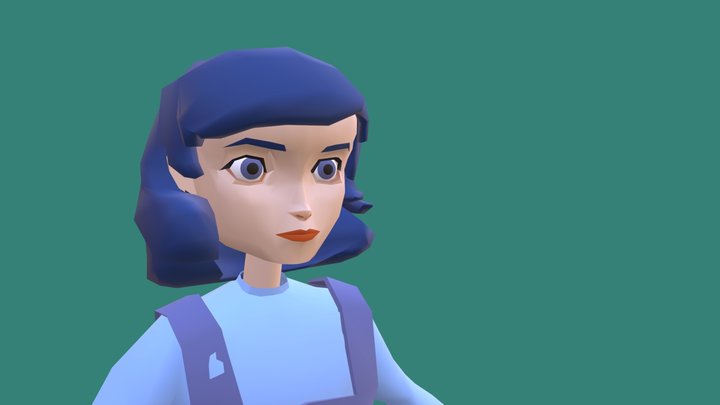Girl 3D Model