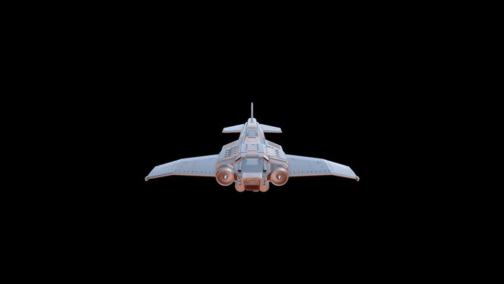 Avenger strike fighter 3D Model