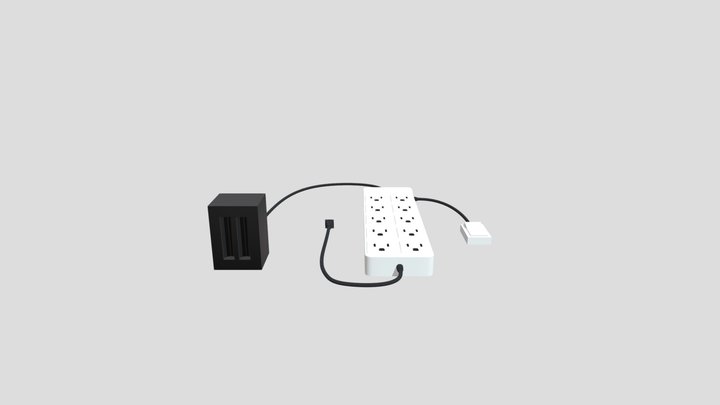 Stem Design Innovation - Power Strip 3D Model