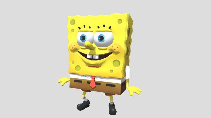 SpongeBob SquarePants Smart Cycle - SpongeBob 3D Model