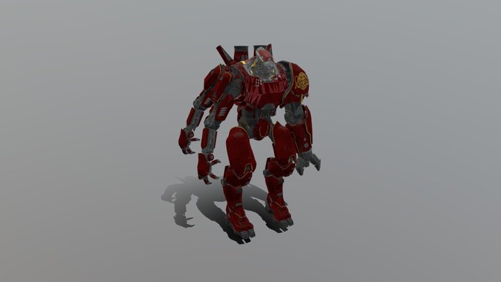 Crimson Typhoon 2 3D Model