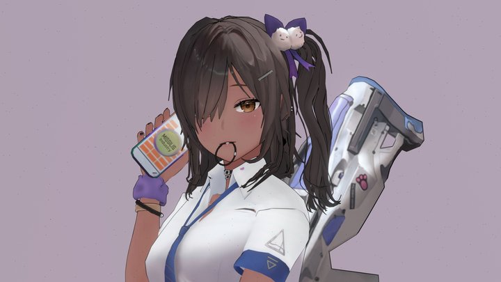 Naga - NIKKE: Goddess Of Victory 3D Model