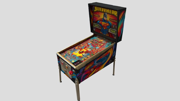 1990 Pinball – Modelo 3D gratuito STL