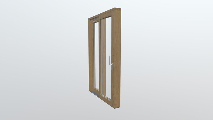 Lift and Slide Door Single 3D Model