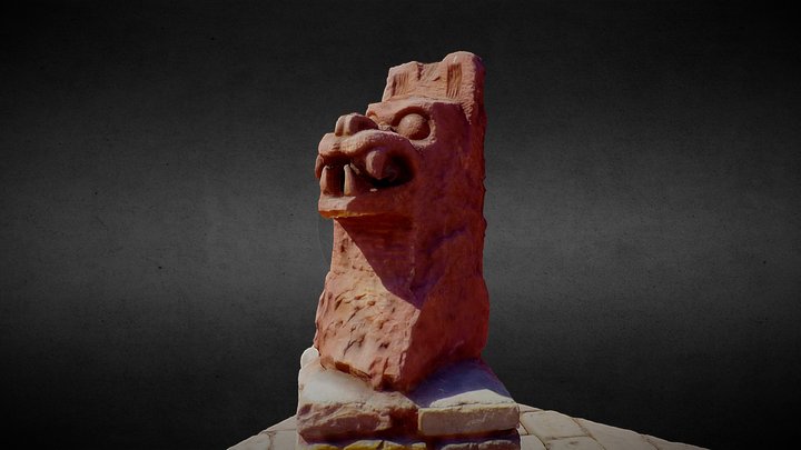 ChachaPuma - Jardín de Esculturas - Tiwanaku 3D Model
