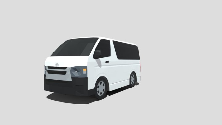 Toyota hiace 3D Model