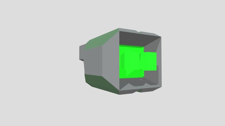 laser roket launcher/Unknown weapon 3D Model