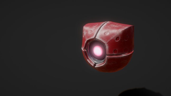 Drone Pack 3 - Sci-fi (UE4 Project Included) 3D Model