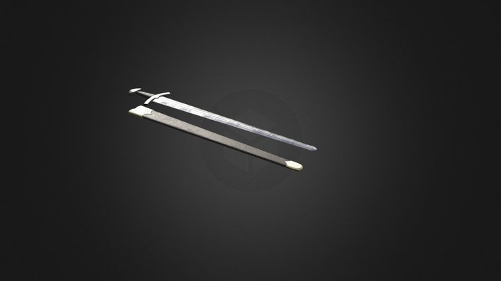 Slavian Sword 3D Model
