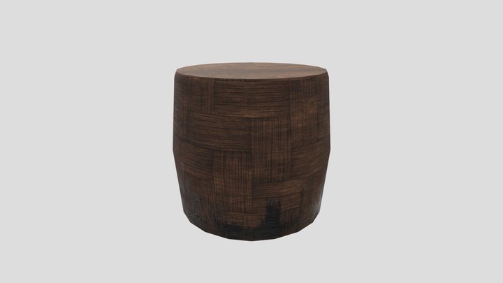 Barrel 3D Model
