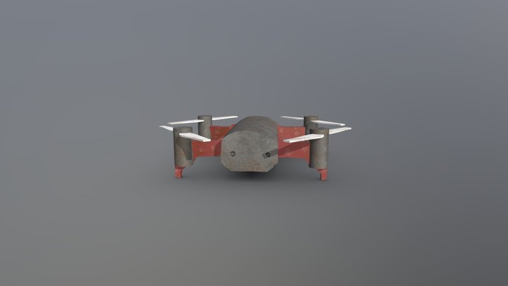 Drone Final Textured 3D Model
