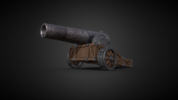 World of warcraft cannon 3D Model