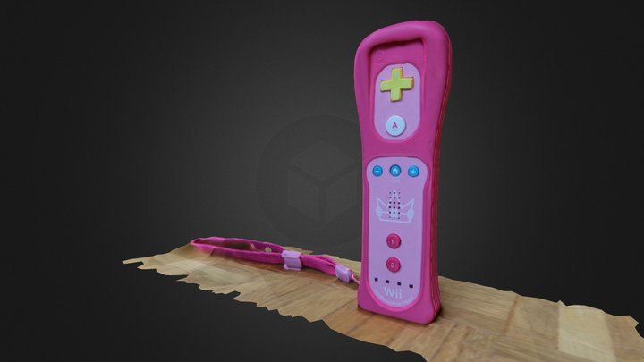 Princess Peach Nintendo Wii Controller