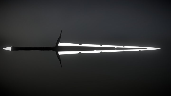Fantasy Sword 3D Model