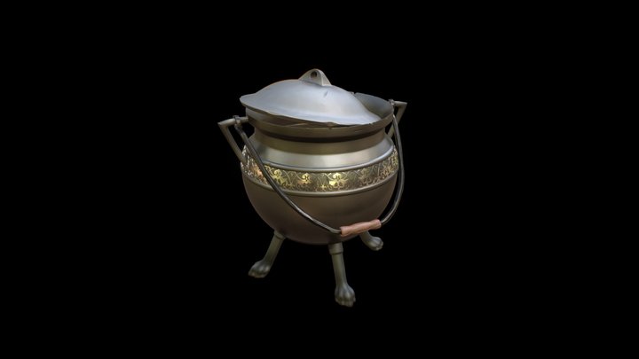 Adventurer's Camp Asset 3D Model