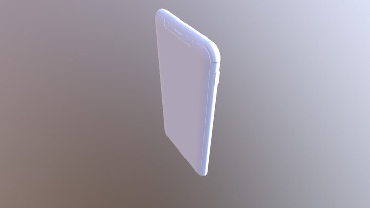 iphone X 3D Model