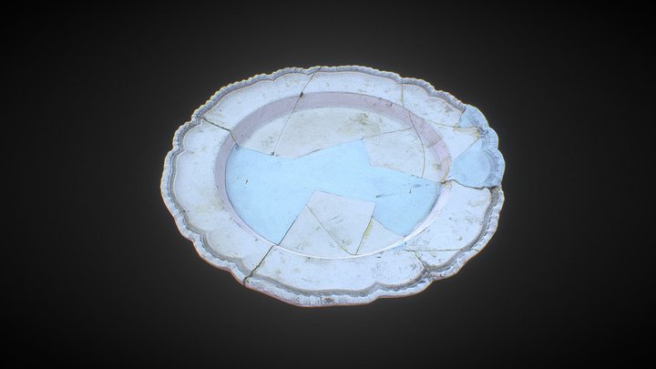 'Pomona' Plate 3D Model