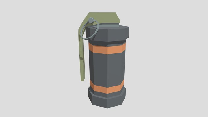 animal company og Hand Grenade 3D Model