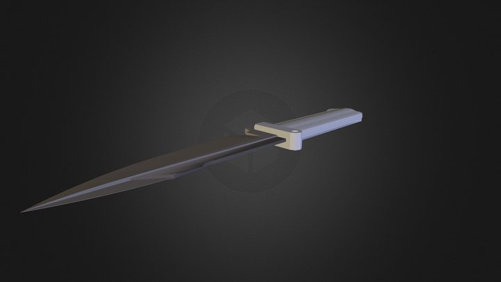 project knife 3D Model