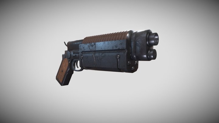 K-16 Bryar Pistol 3D Model