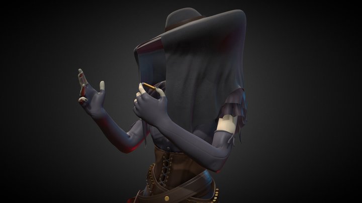 The Duchess of Death - Character Creation 3D Model