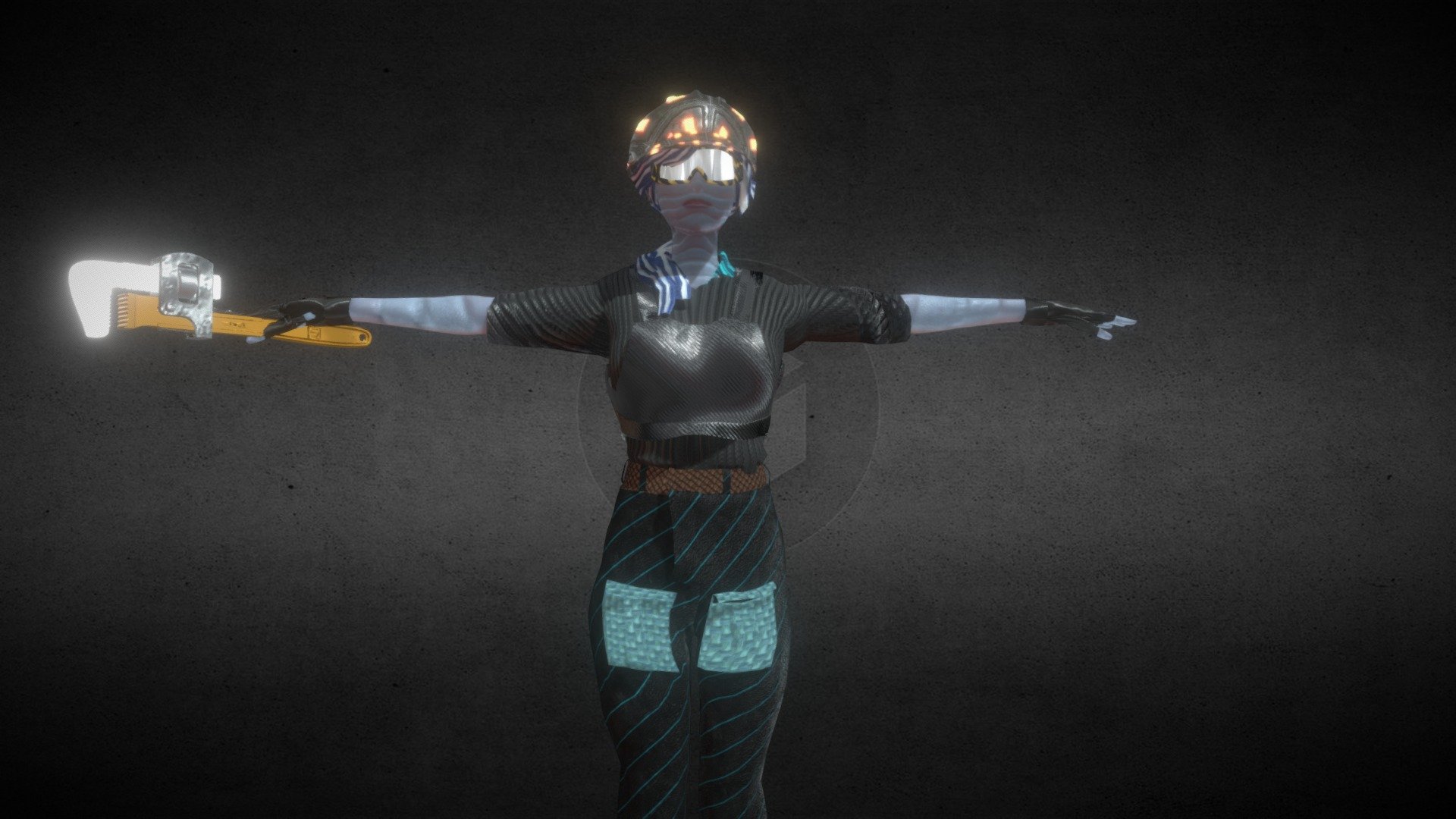 Sci Fi Labor Worker Woman