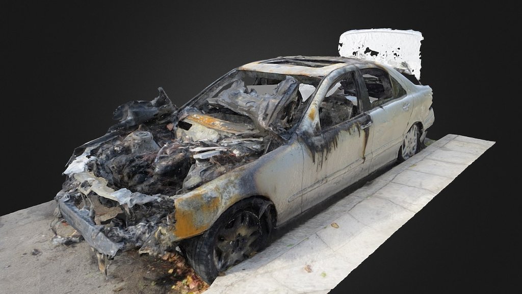 Mercedes Photogrammetry test