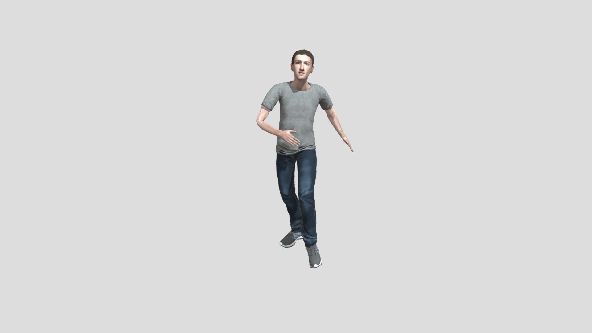 Mark Zuckerberg Strafe Left - Download Free 3D model by Vadim Fedenko ...