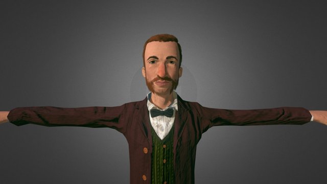 Bertram Fiddle's Gritty 3D Reboot 3D Model