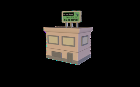 Futurama Building 3D Model