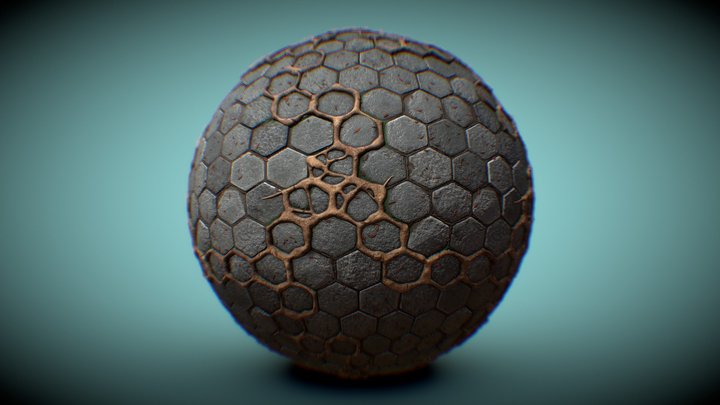 Overgrown Stone Tiles | Tile Texture – Modello 3D gratuito STL