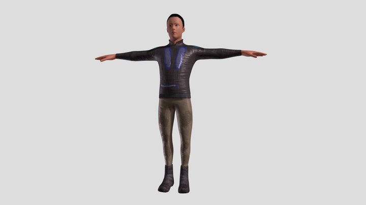 MassEffectNPC 3D Model