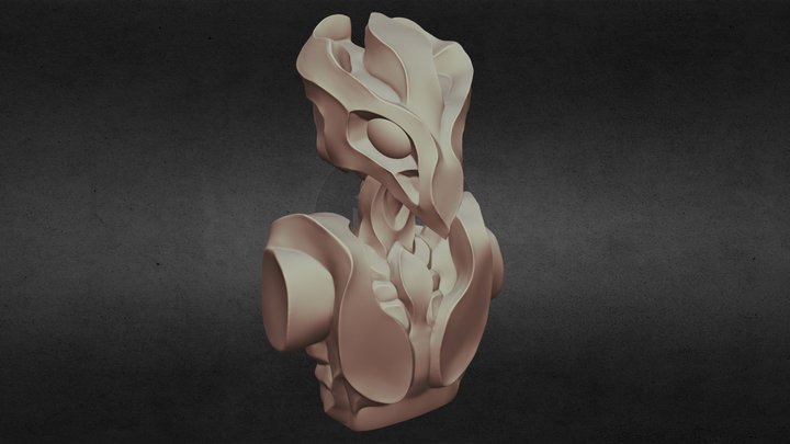 Insectoid #3 3D Model