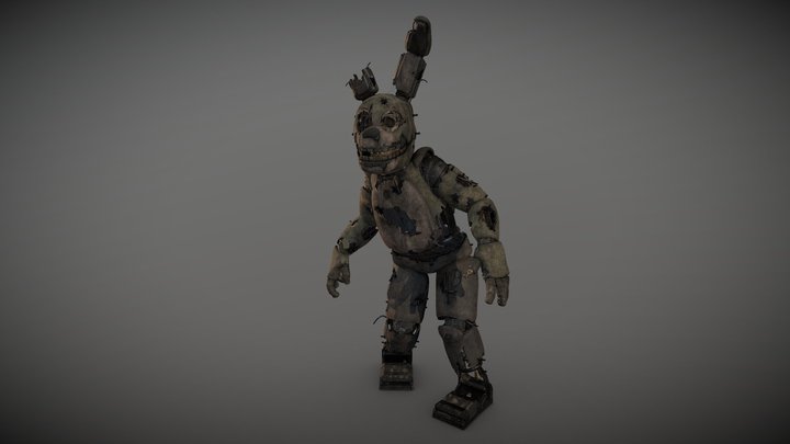 The Springtrap 3D Model