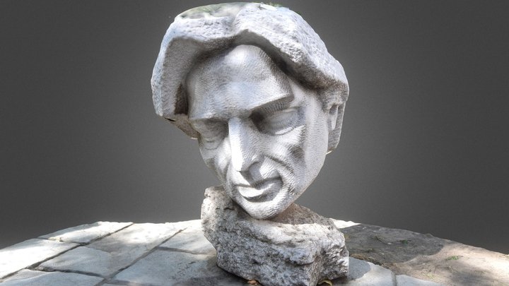 Portretul lui George Enescu 3D Model