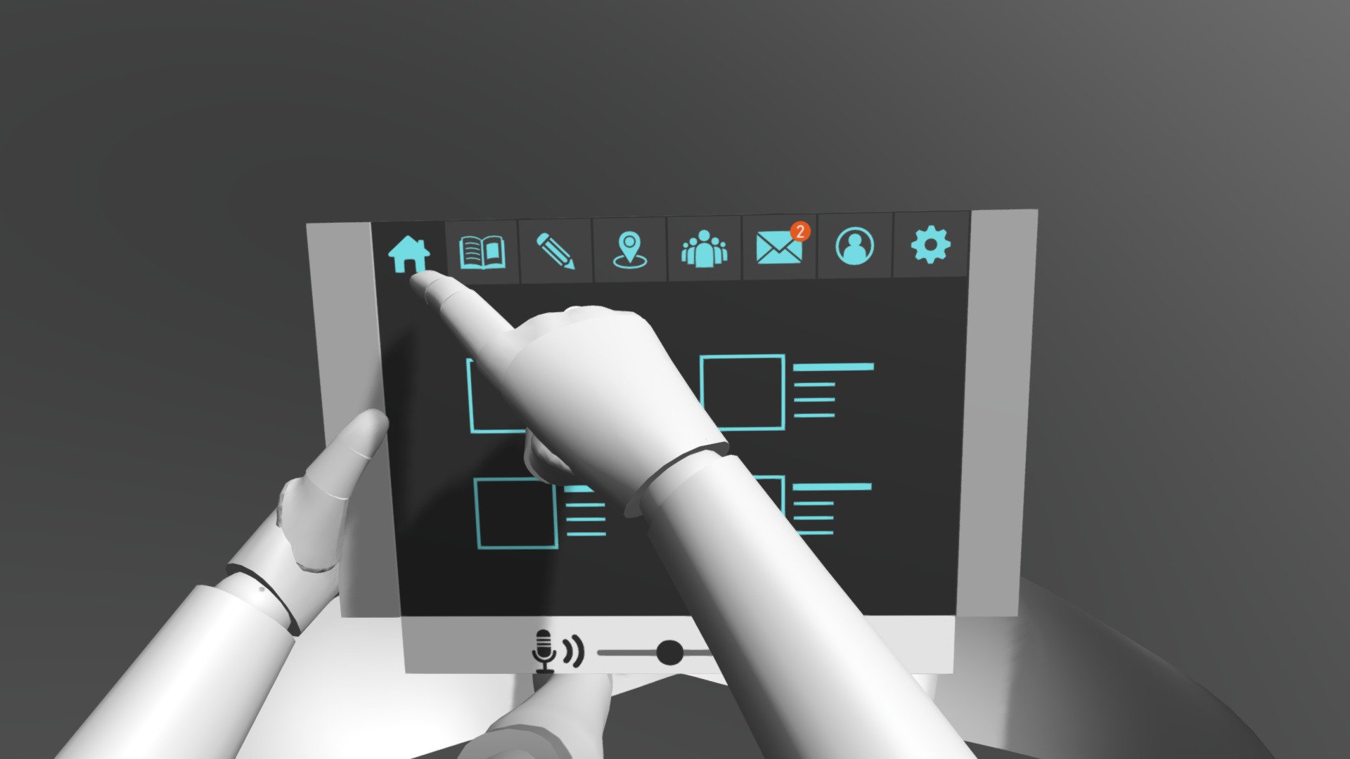 Chair Tablet 2