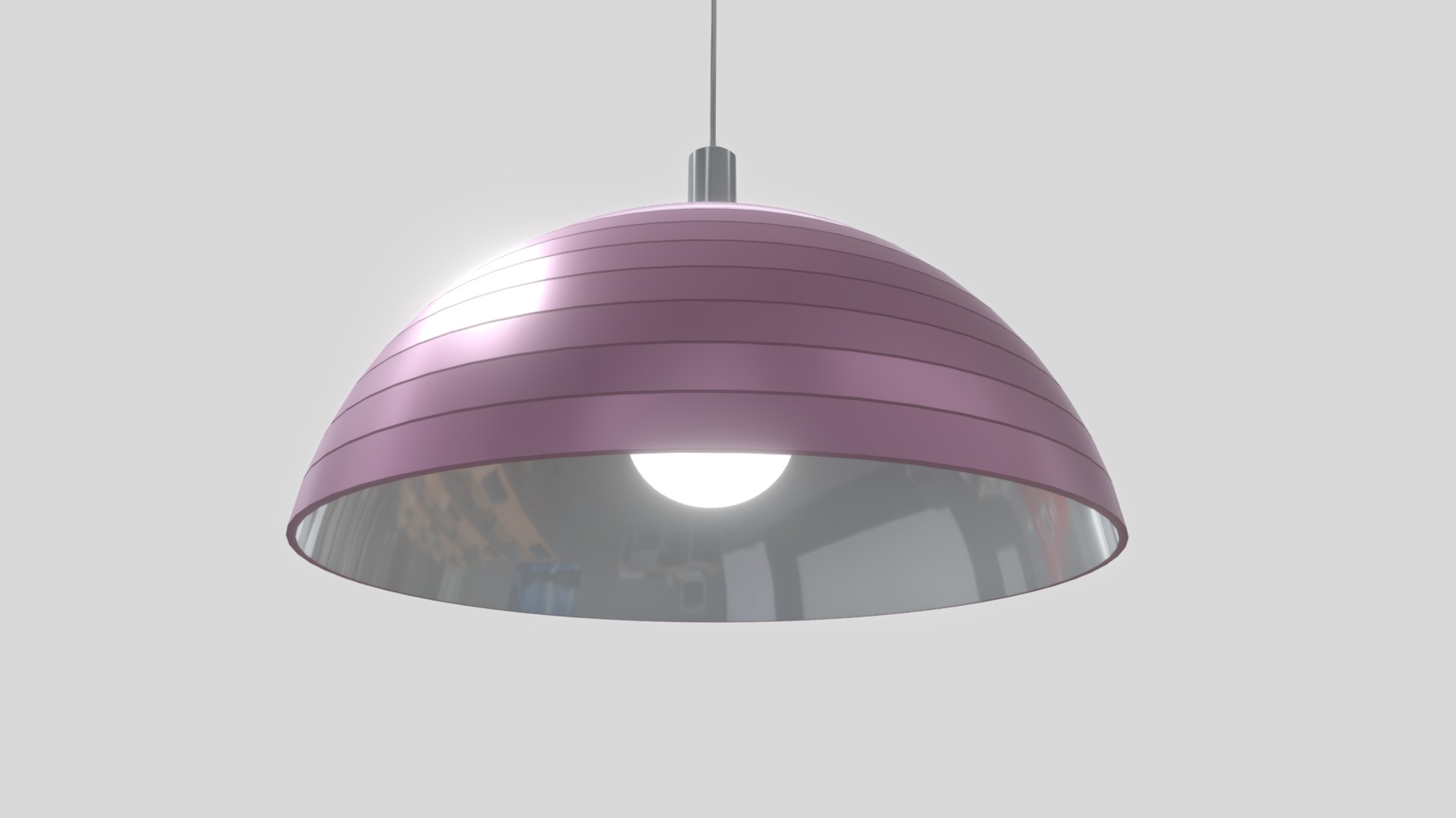 3D model Ferm Lamp - This is a 3D model of the Ferm Lamp. The 3D model is about a circular light fixture.