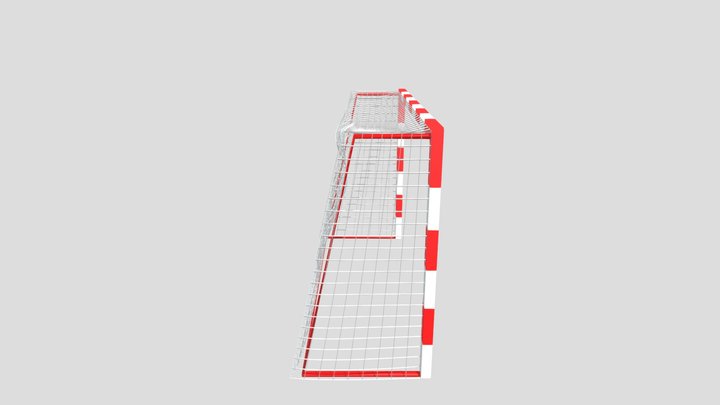 Porteria Futbol Sala 2 3D Model