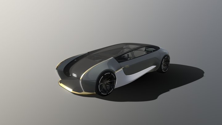 Audi LUX-E1 Final 3D Model