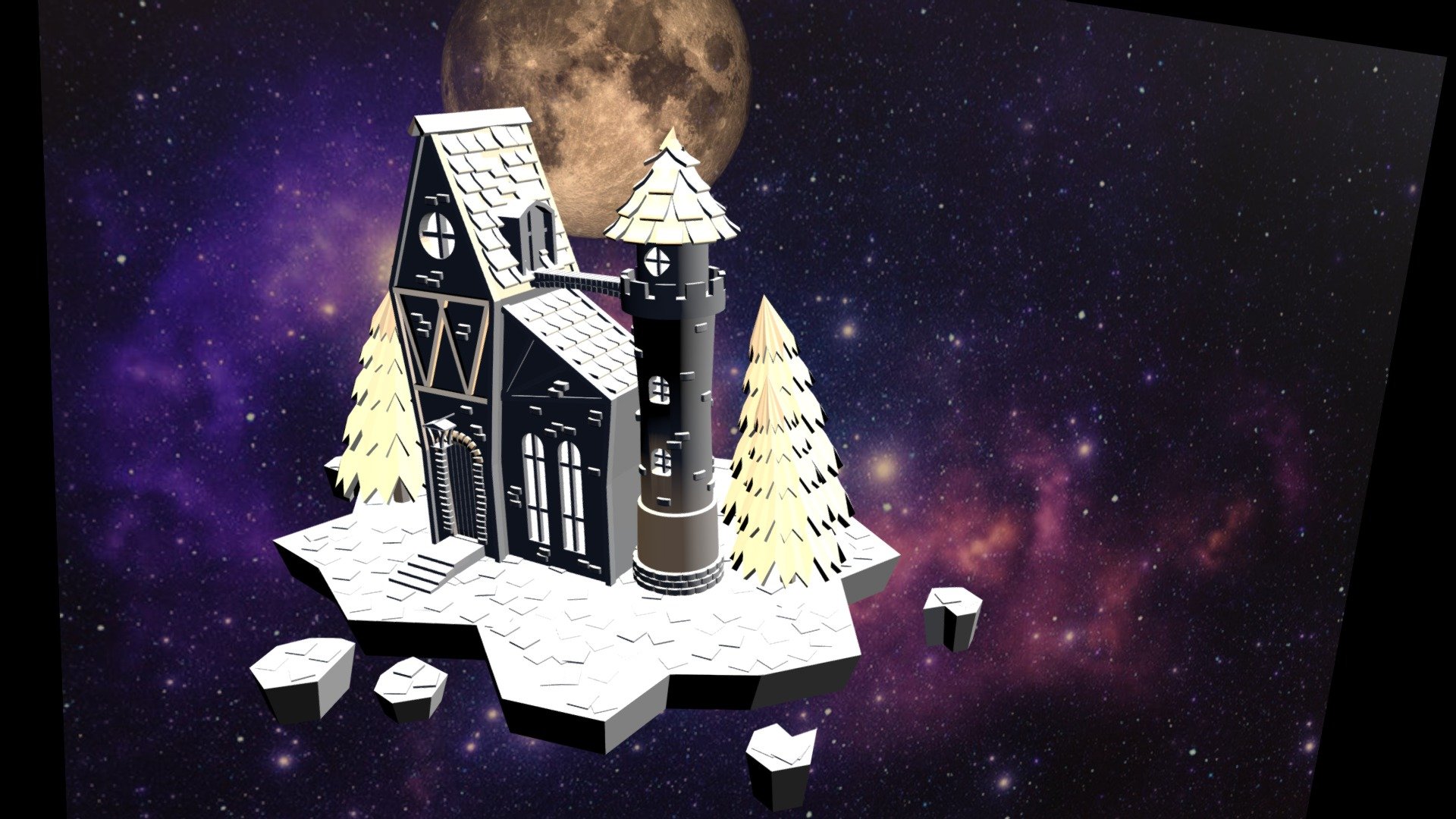 Low_Poly_Castle