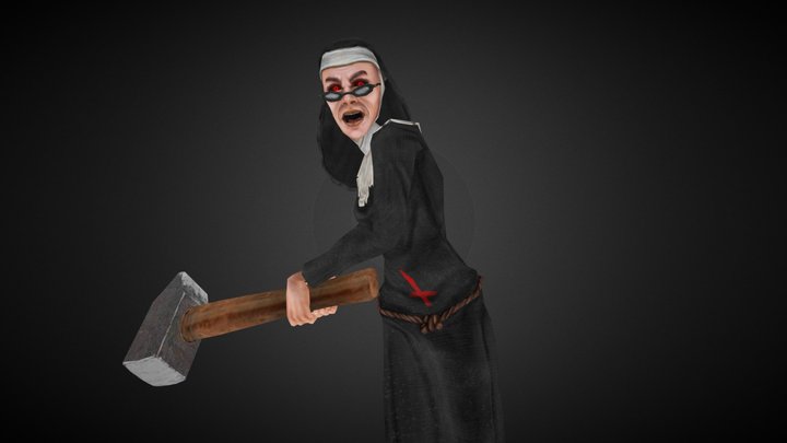 Sister Madeline (Evil Nun Maze) 3D Model