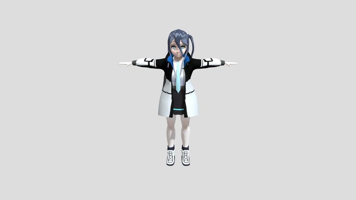 Blue Archive - Tendou Aris 3D Model