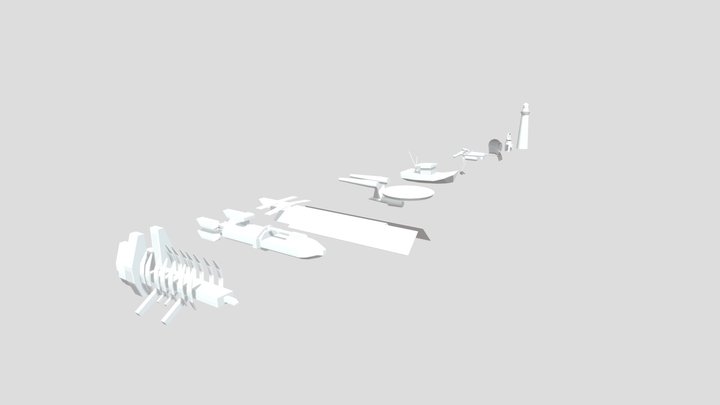 [HW XYZ School] Blocking 3D Model