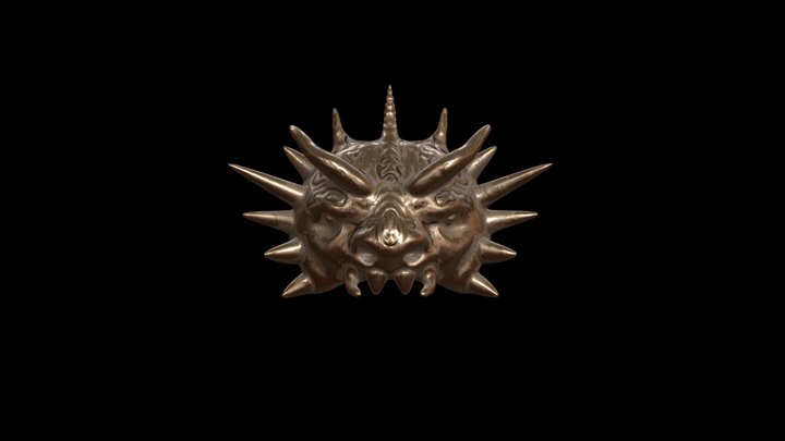 Masck bronze 3D Model